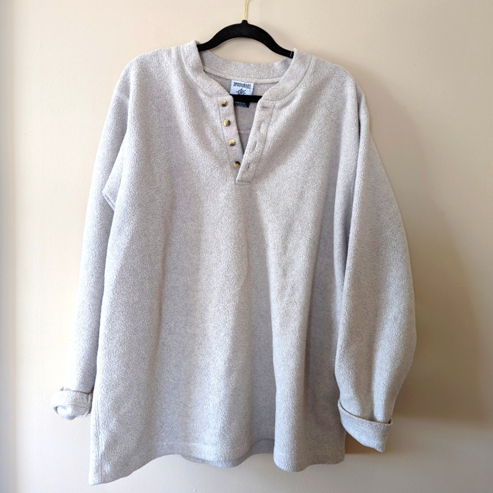 Fleece Style Henley